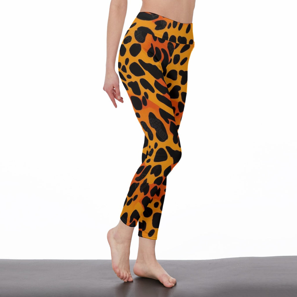 Women's High Waist Leggings | Side Stitch Closure