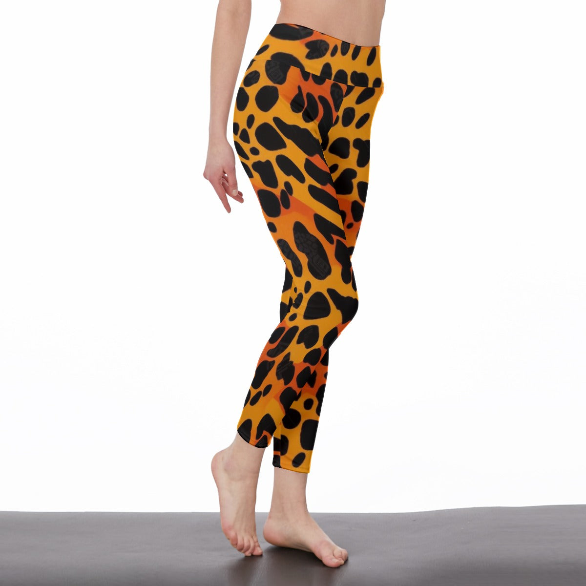 Women's High Waist Leggings | Side Stitch Closure