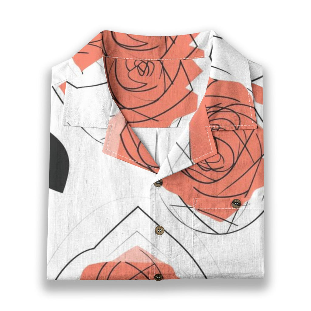 Rose III - Designer Shirt - 100% Cotton