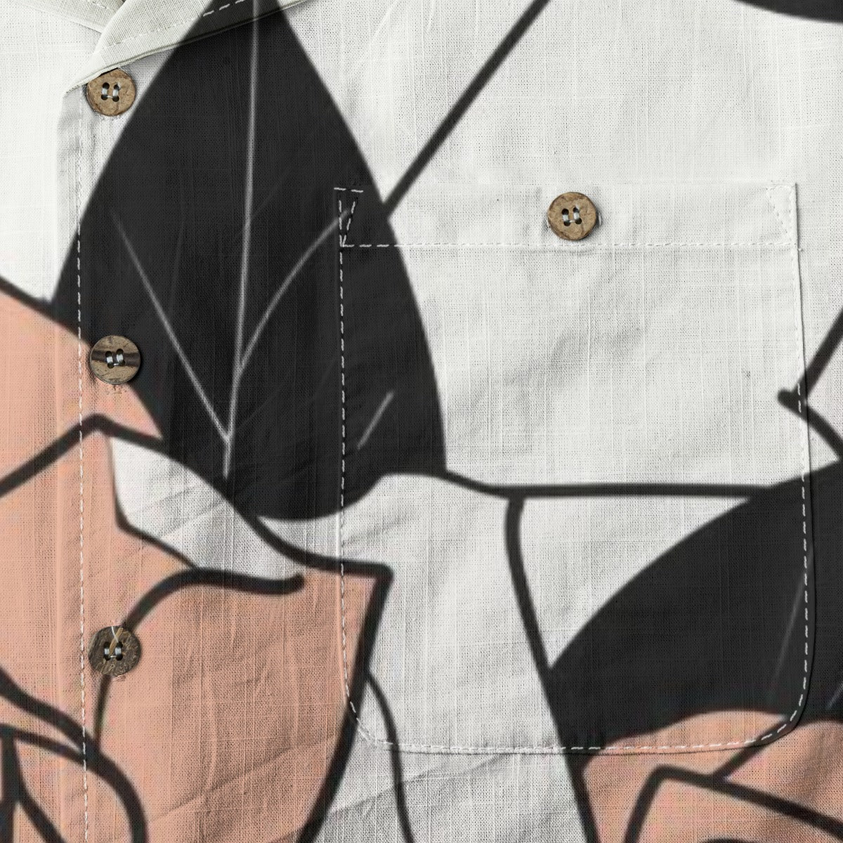 Rose V - Designer Shirt - 100% Cotton