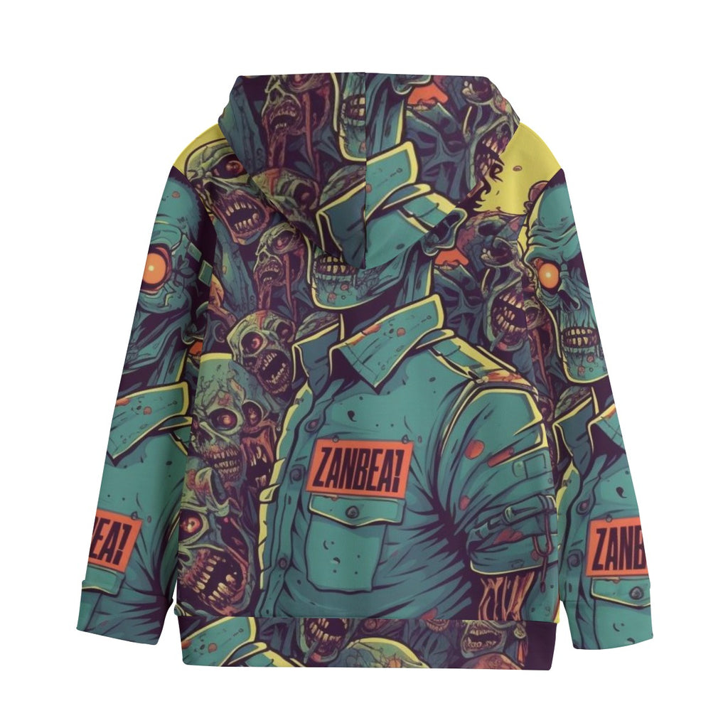 Zombie XIV - Kid's Heavyweight Pullover Hoodie