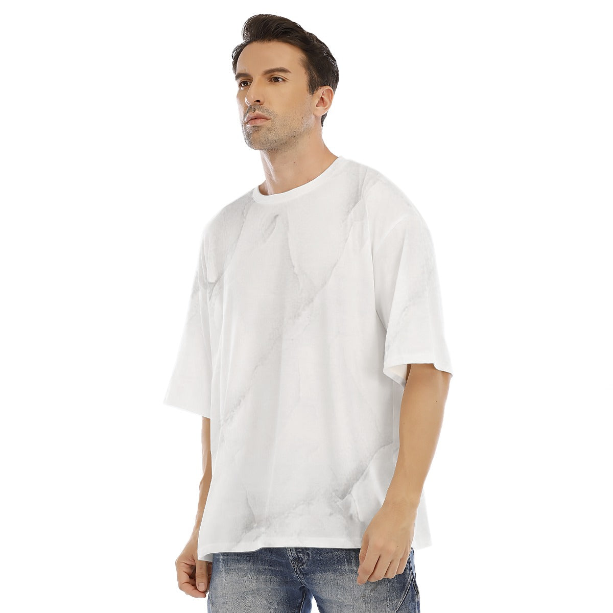 Marble II - Men's Drop Shoulder T-shirt