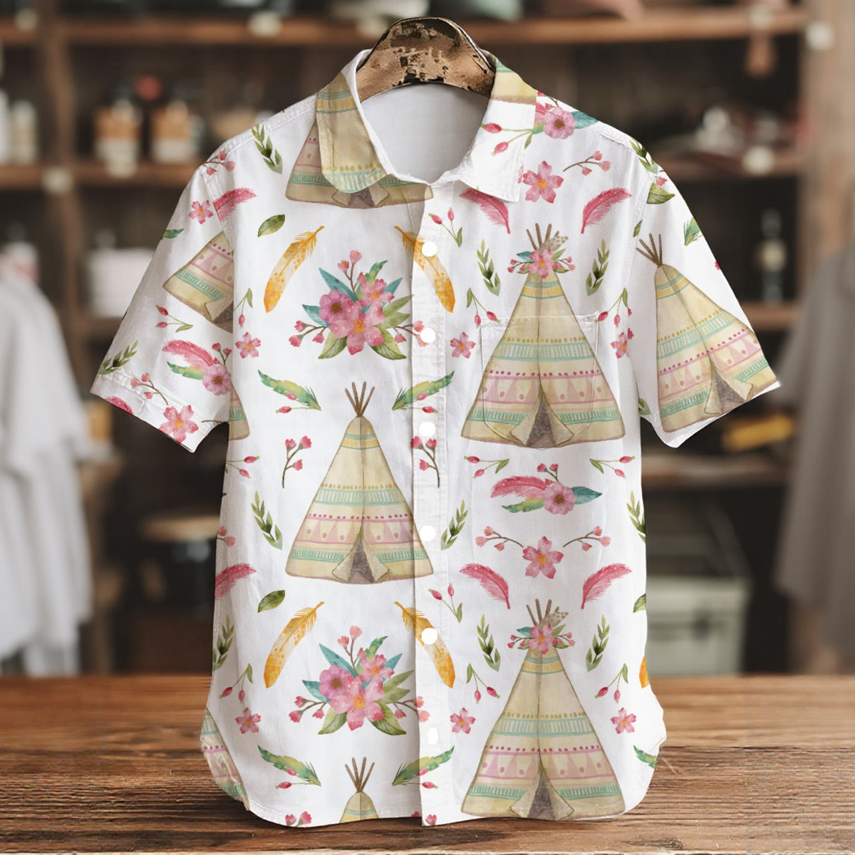 Magical - Men's Short Sleeve Shirt With Pockets