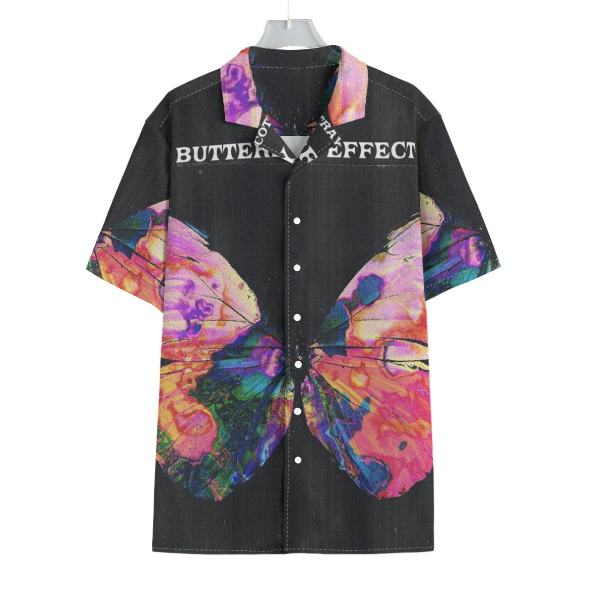 Butterfly Effect - Men's Textured Clubwear Shirt