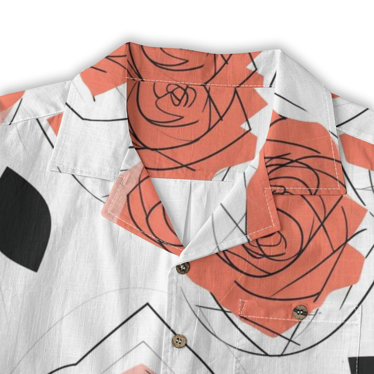 Rose III - Designer Shirt - 100% Cotton