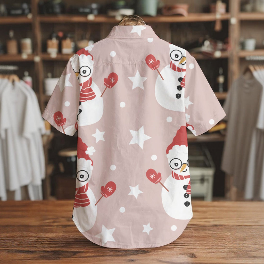 Do you wanna build a Snowman ? - Men's Short Sleeve Shirt With Pockets