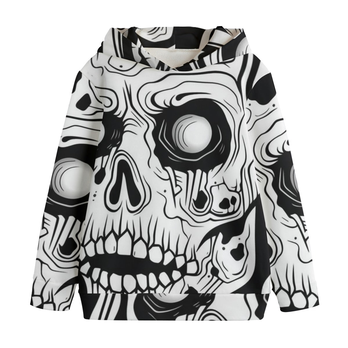 Skull VI - Kid's Heavyweight Pullover Hoodie