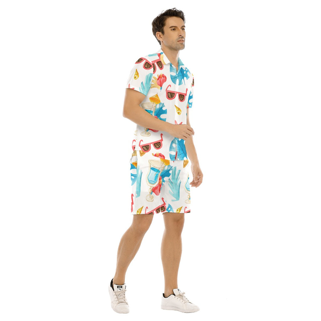 Cool Breeze -  Men's Short Sleeve Shirt Set