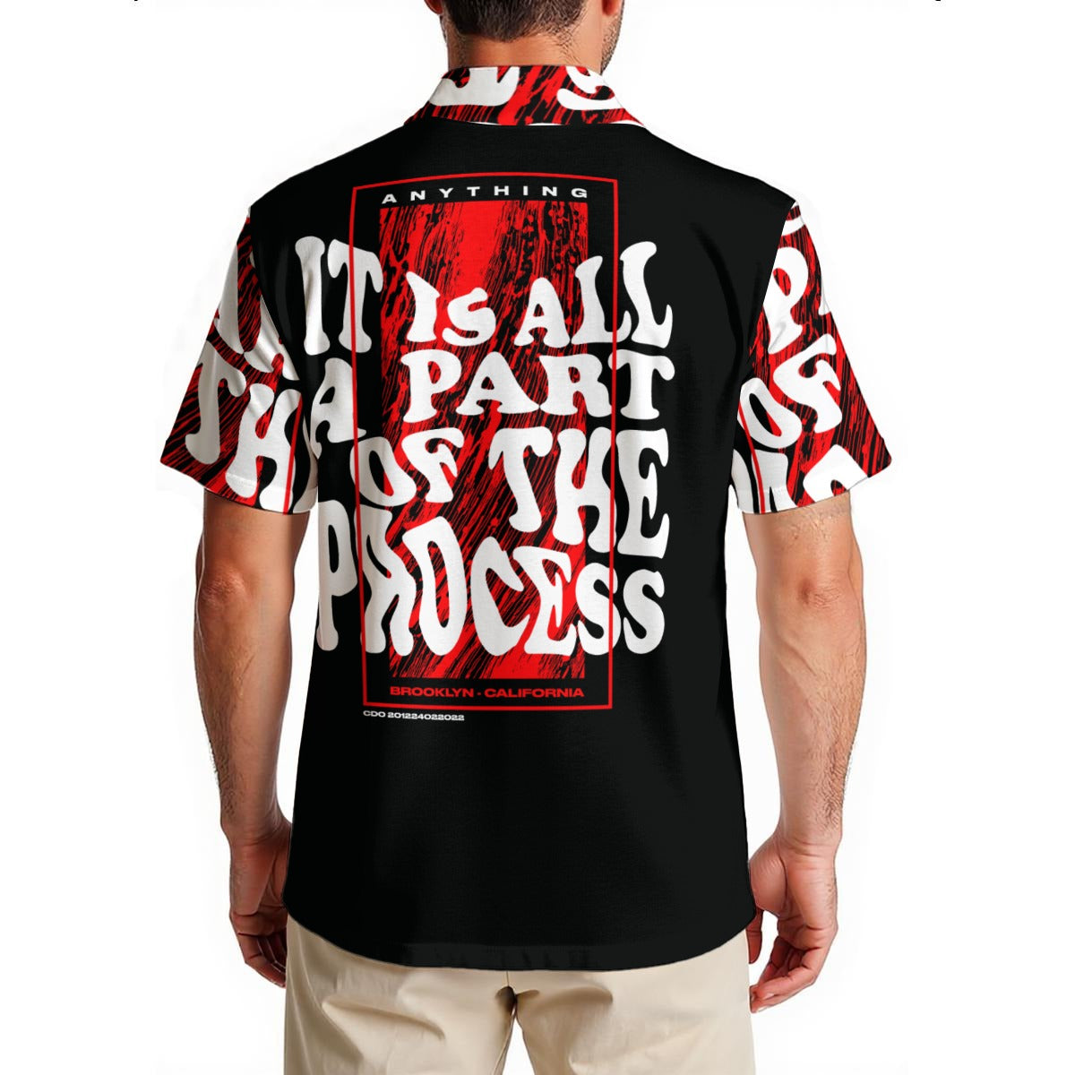 Part of the Process - Men's Clubwear Shirt