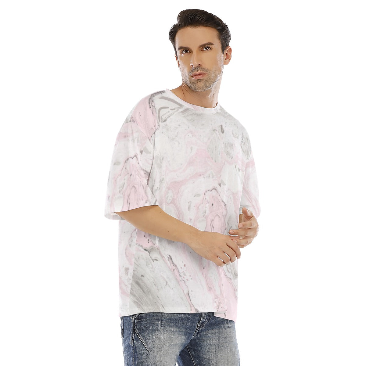 Pink Salt - Men's Drop Shoulder T-shirt