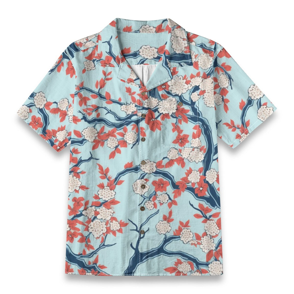 Cherry Blossom I - Designer Shirt - 100% Cotton