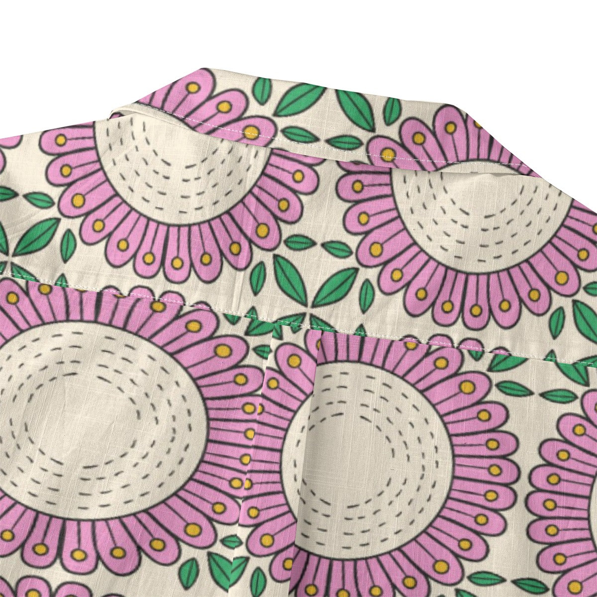 Retro Indian Print XV - Designer Shirt - 100% Cotton