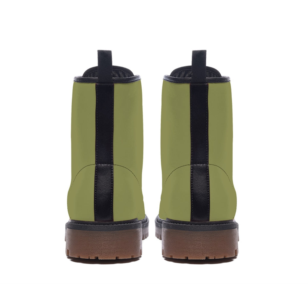 Olive Green - Men's Martin Short Boots