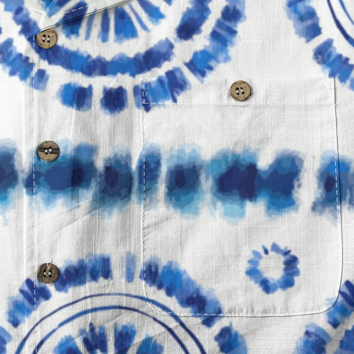 Retro Indian Print XII - Designer Shirt - 100% Cotton