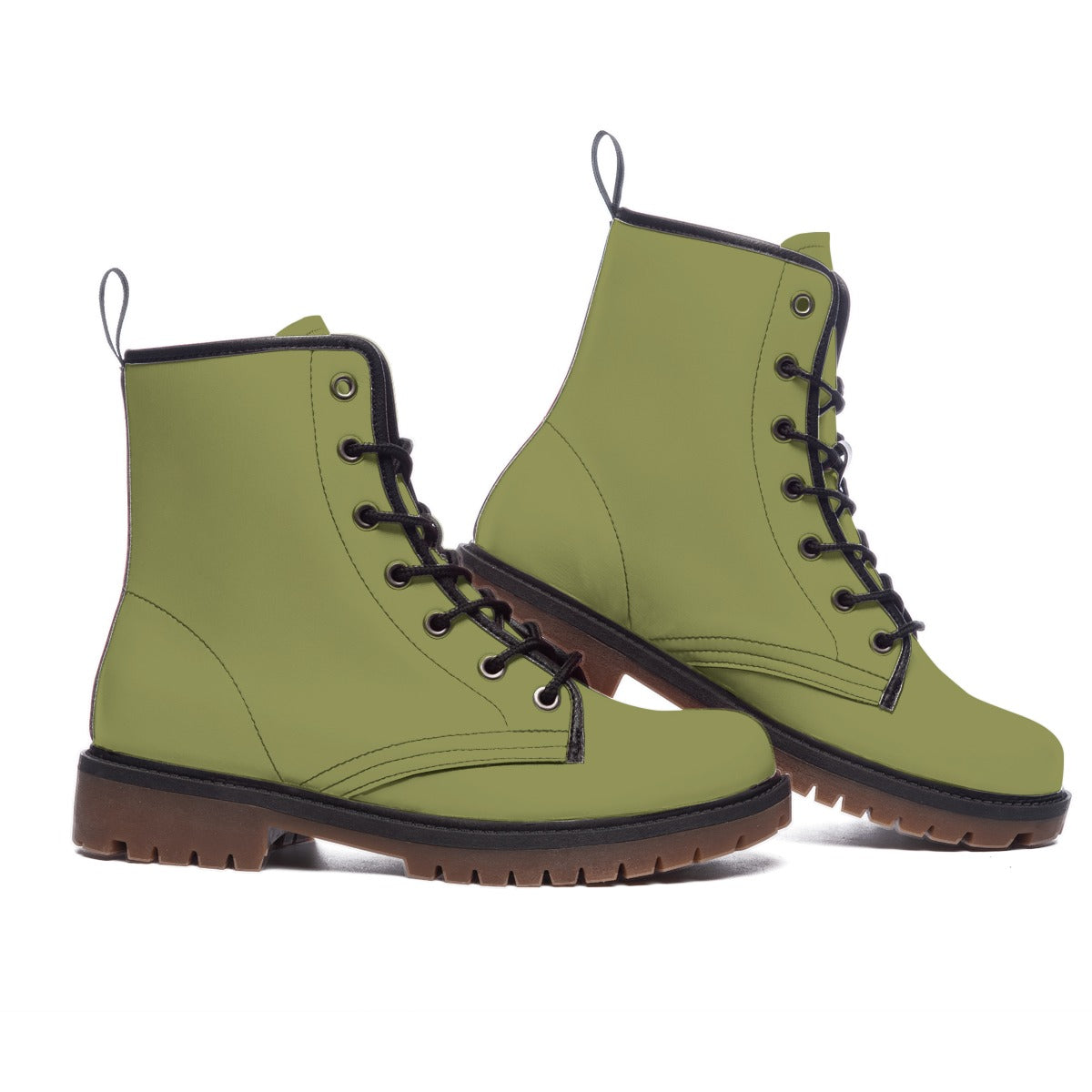 Olive Green - Men's Martin Short Boots