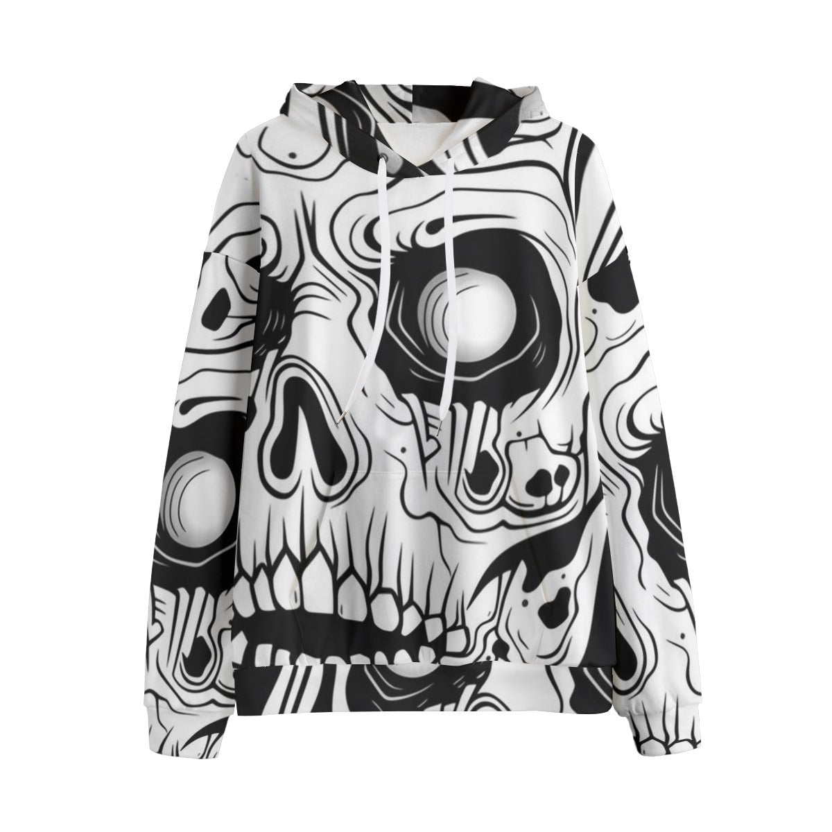 Skull I - Unisex Plus Fleece Pullover Hoodie