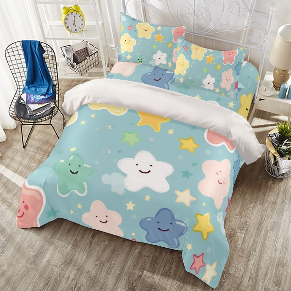 Starry Night - Four-piece Duvet Cover Set