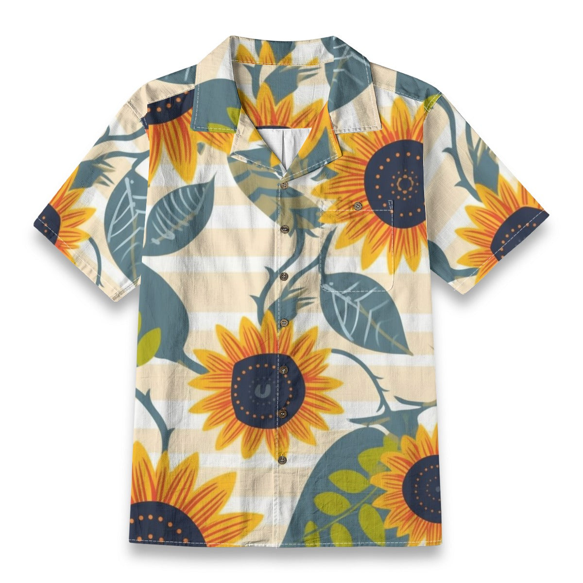 Sunflower II - Designer Shirt - 100% Cotton