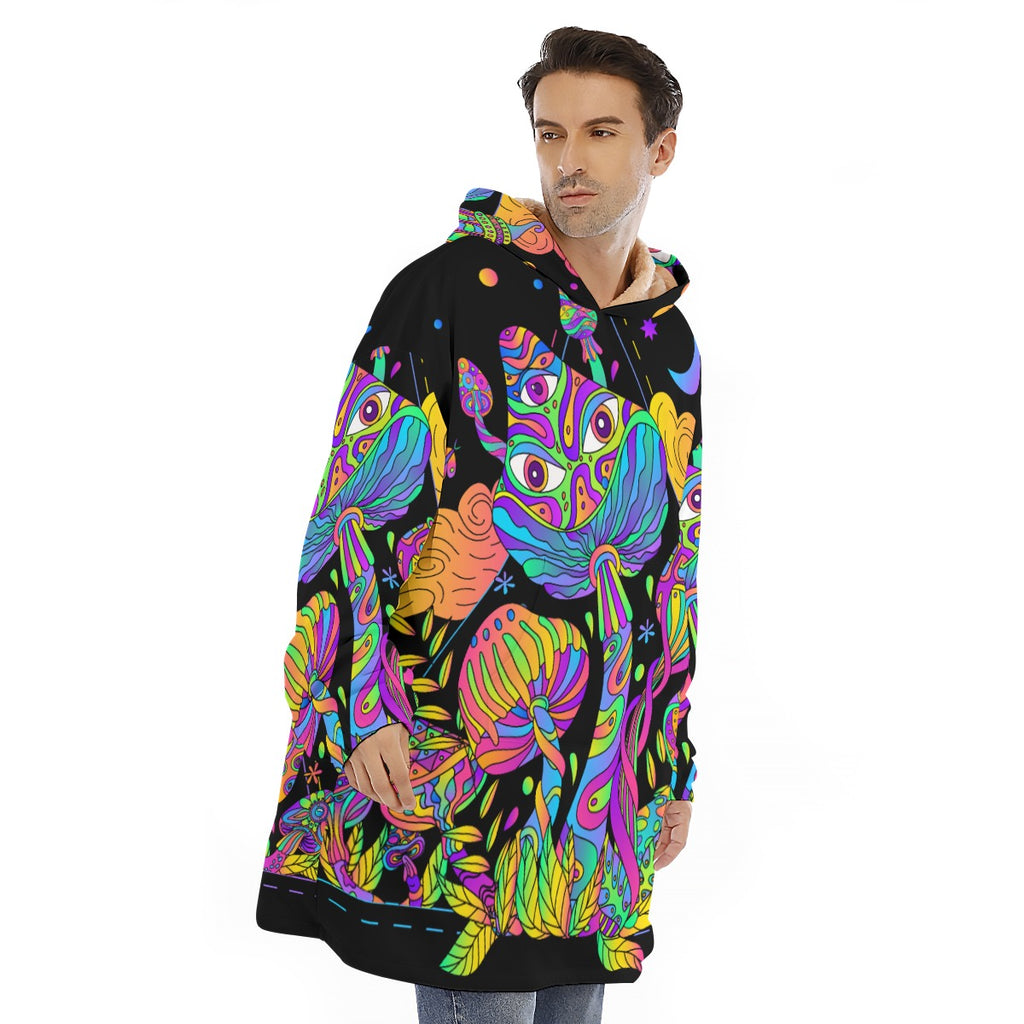 How r ya ? -  Unisex Sherpa Fleece Hoodie Blanket