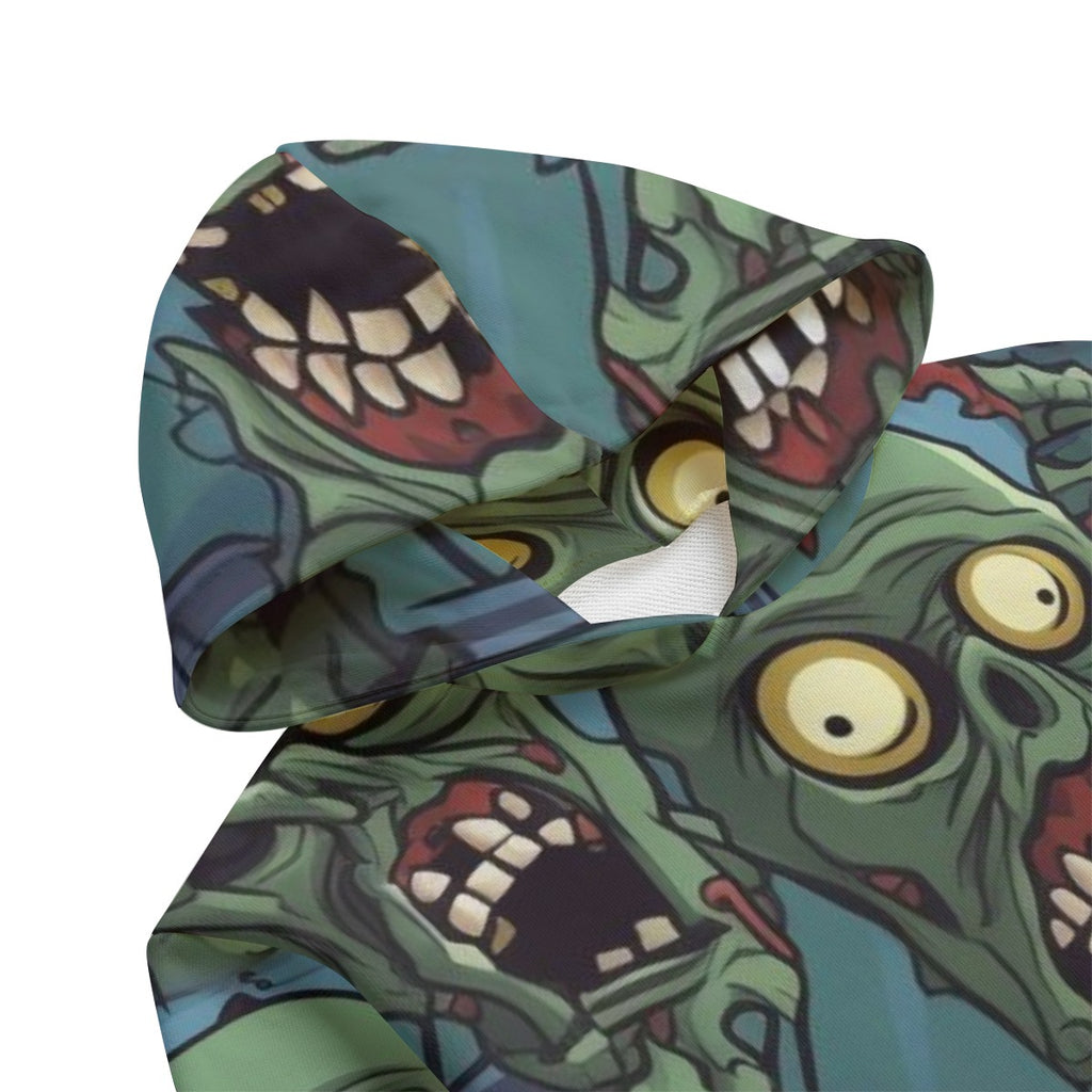 Zombie XV - Kid's Heavyweight Pullover Hoodie