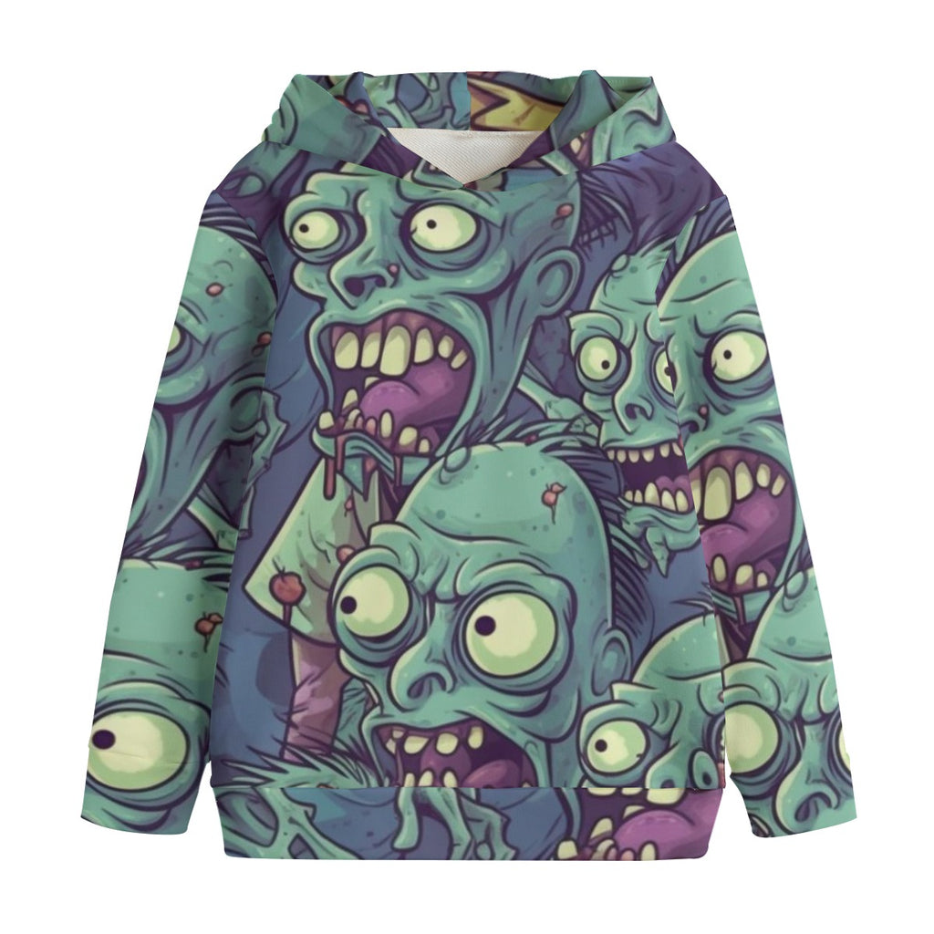 Zombie VIII - Kid's Heavyweight Pullover Hoodie