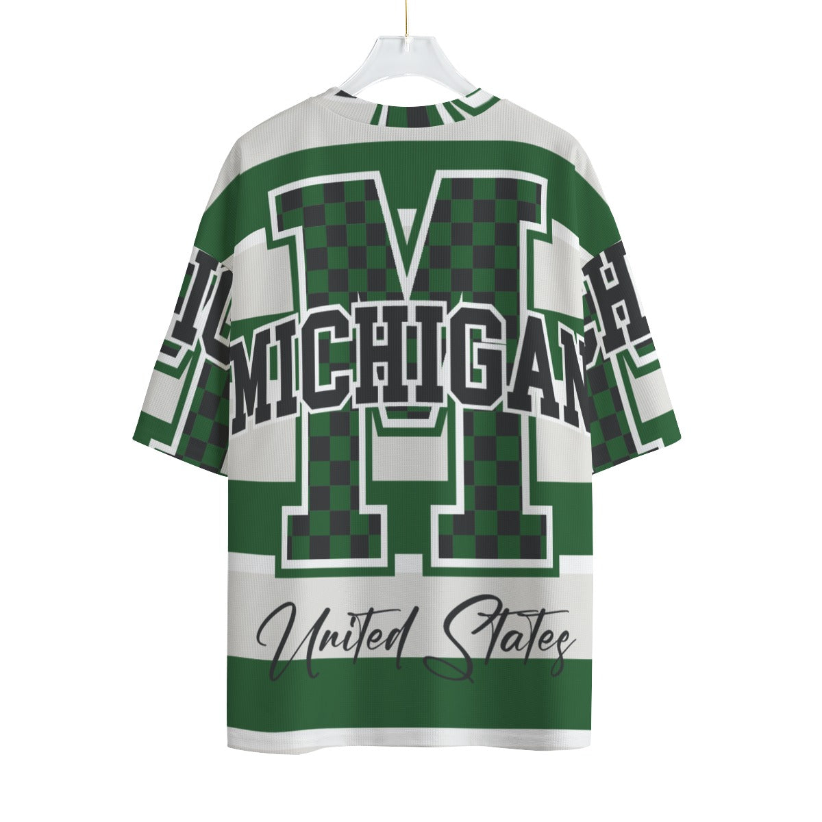 Michigan US - Unisex Drop-shoulder T-shirt