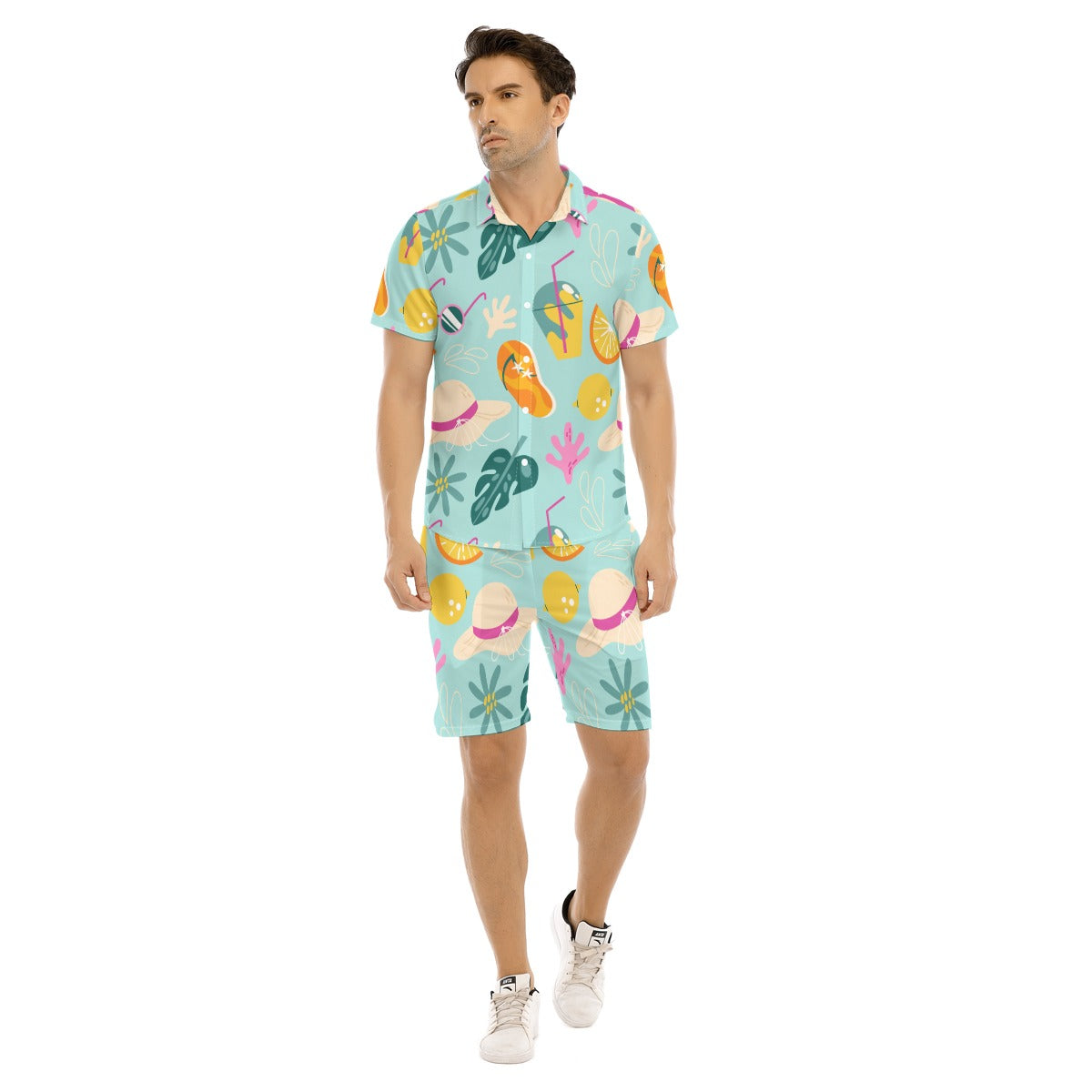 Tide Rebel - Men's Short Sleeve Shirt Set