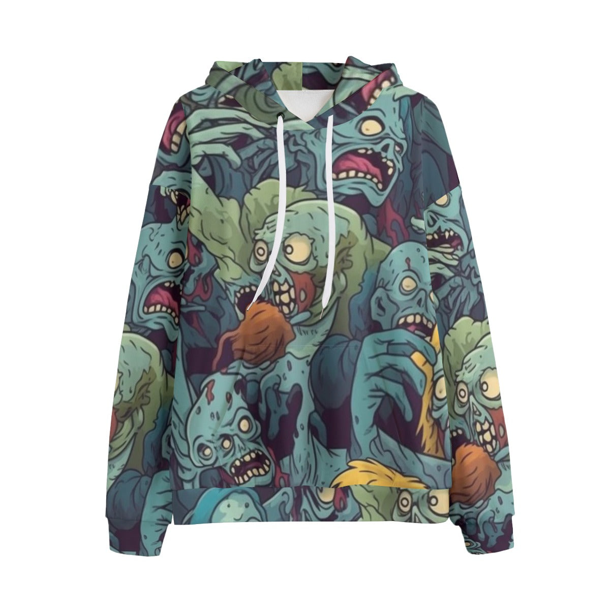 Zombie V - Unisex Plus Fleece Pullover Hoodie