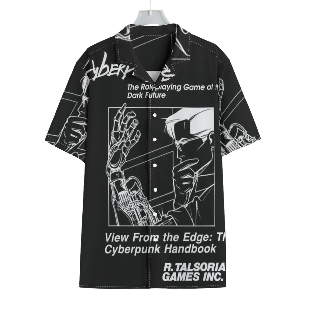 Cyber Punk - Men's Textured Clubwear Shirt