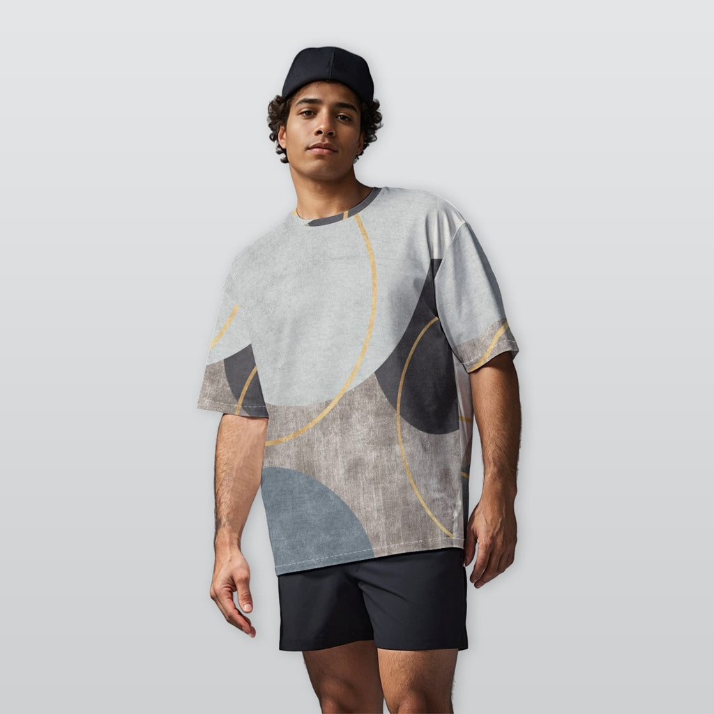 Ash & Smoke - Men’s  Oversize Crewneck T-Shirt