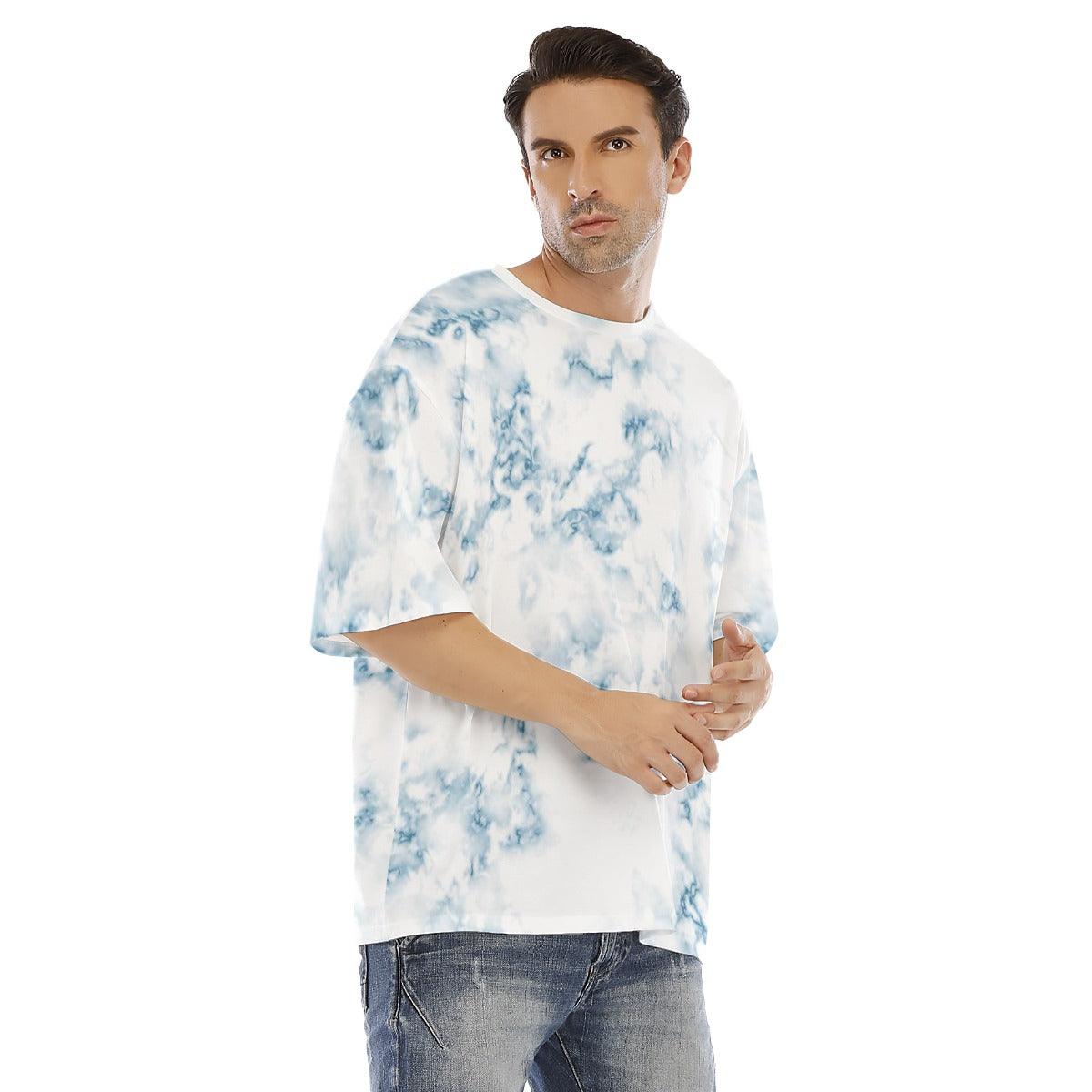 Blue Lagoon - Men's Drop Shoulder T-shirt