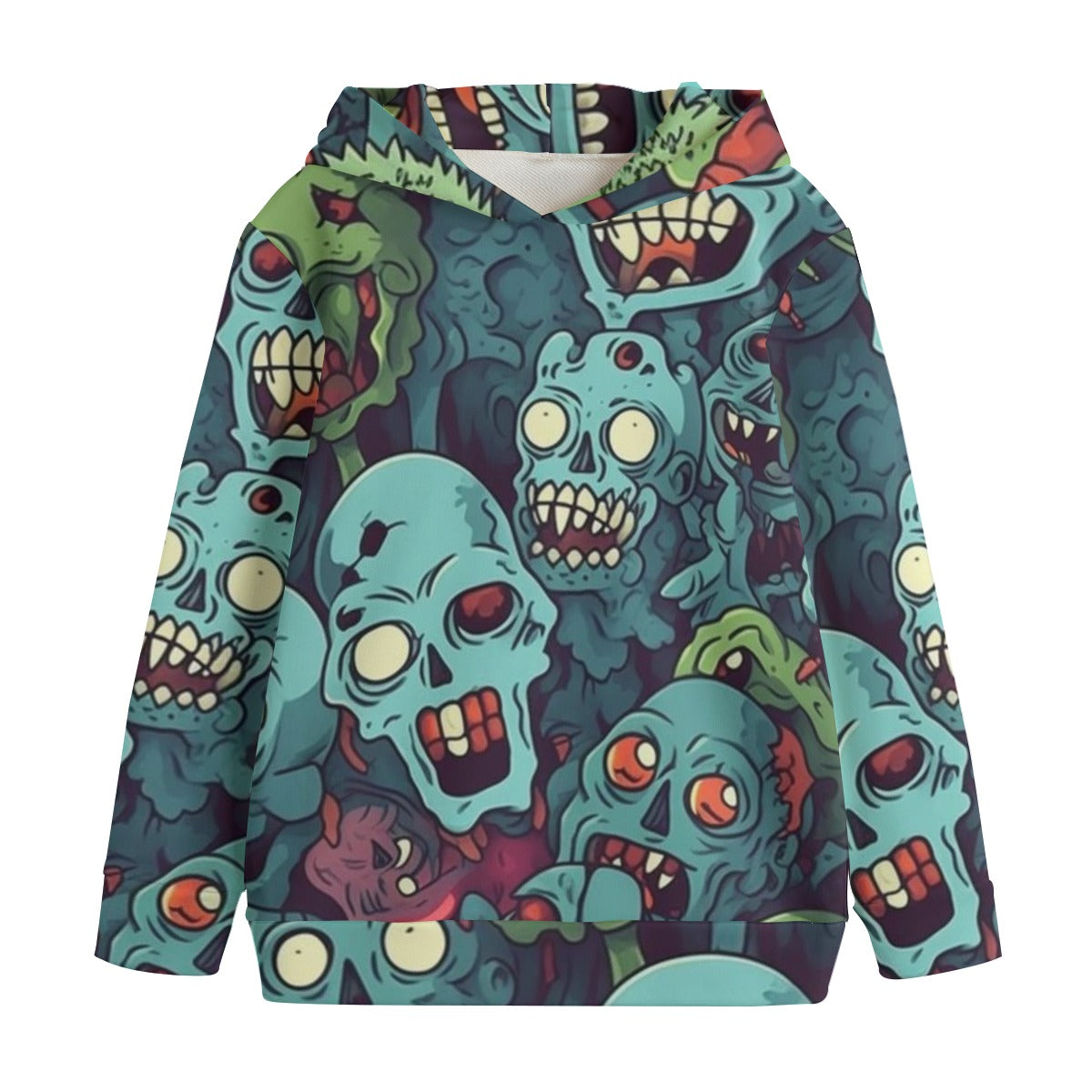 Skull II - Kid's Heavyweight Pullover Hoodie