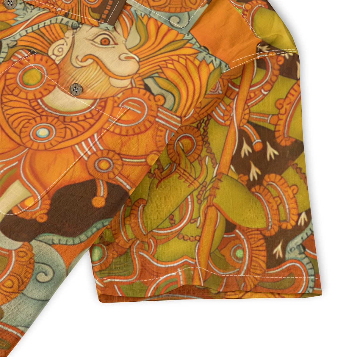 Sethu Bandhan - Kerala Mural Print Shirt - 100% Cotton