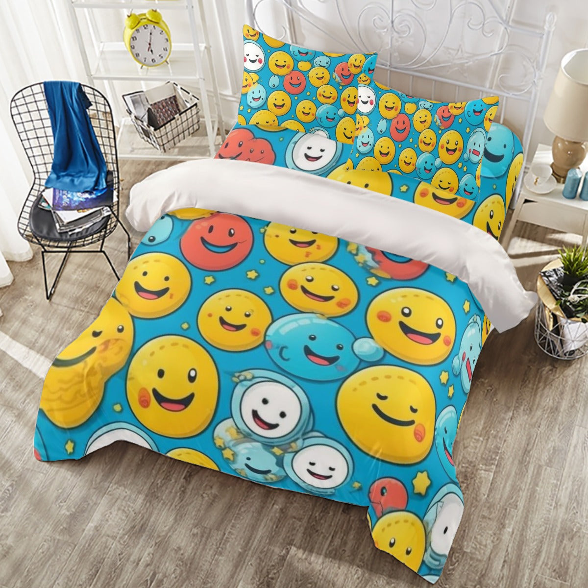 Smiley - Four-piece Duvet Cover Set