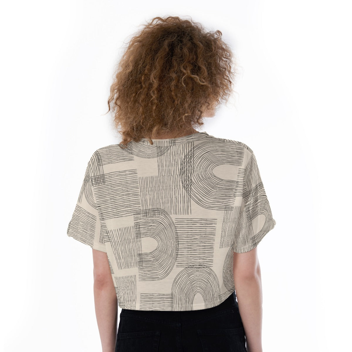Structured Muse - Cropped T-Shirt