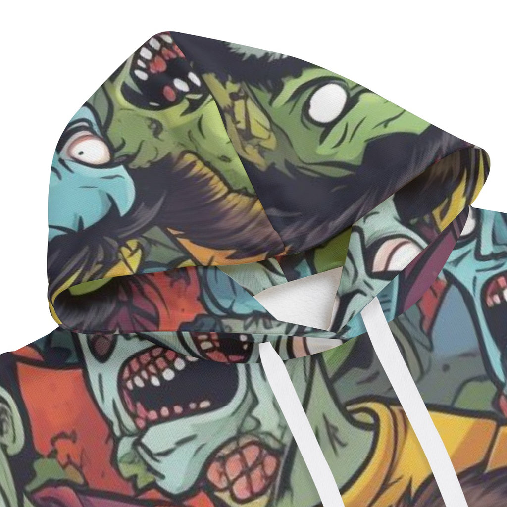 Zombie XV Unisex Plus Fleece Pullover Hoodie