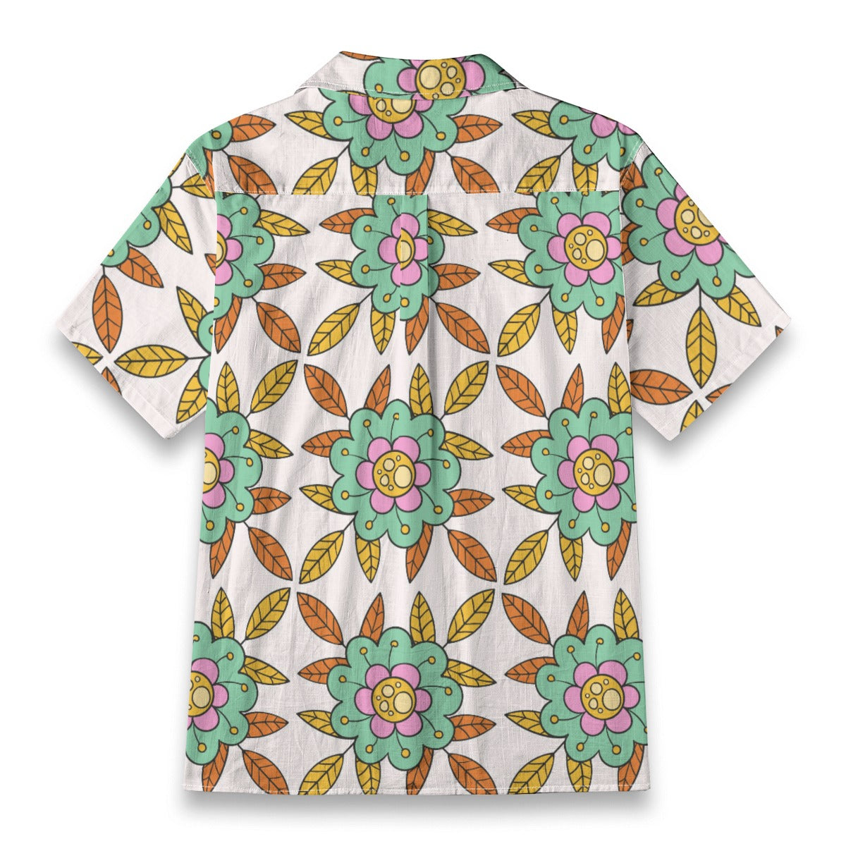 Retro Indian Print XIV - Designer Shirt - 100% Cotton