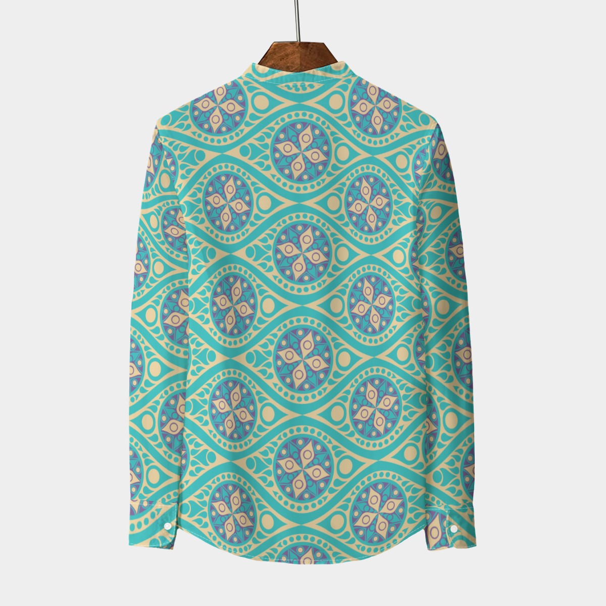Retro Indian Print XXIV- Designer Shirt