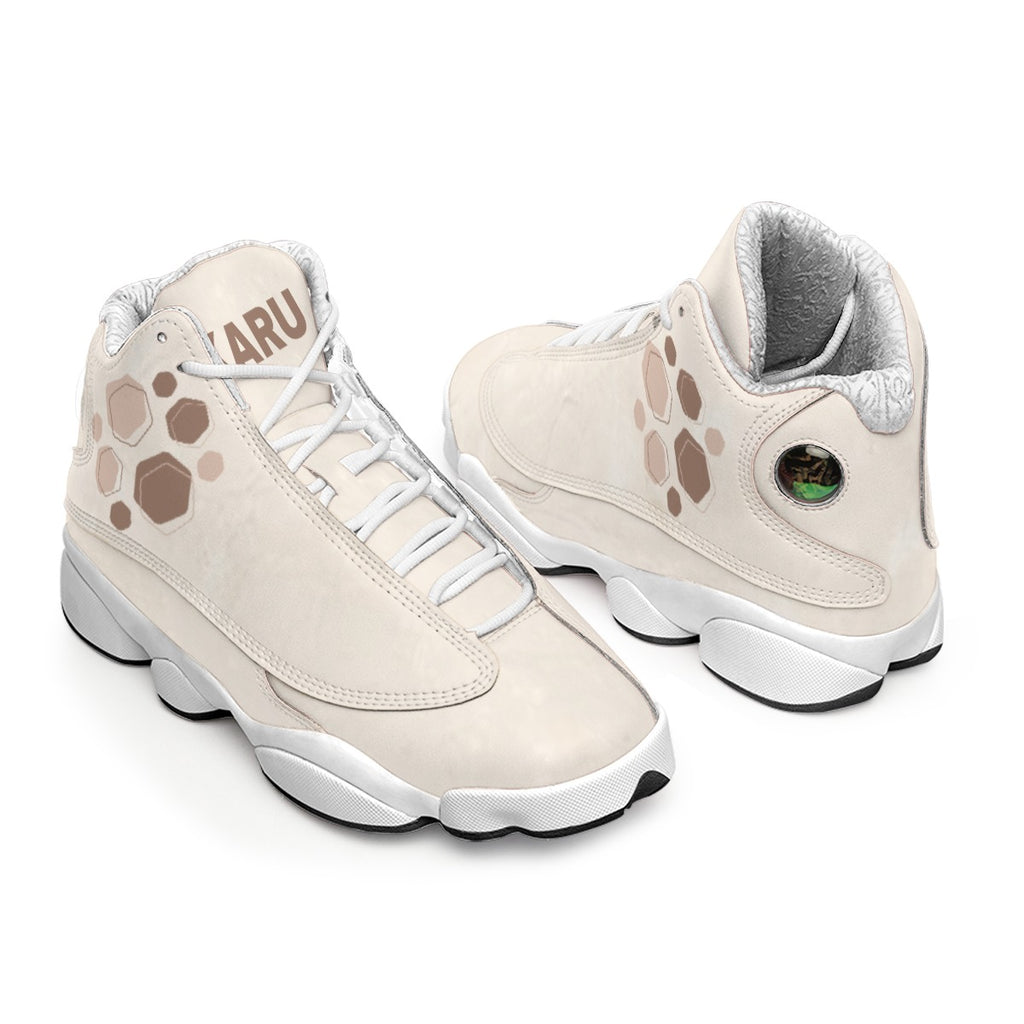 Caramel Cream - Men's Curved Basketball Shoes