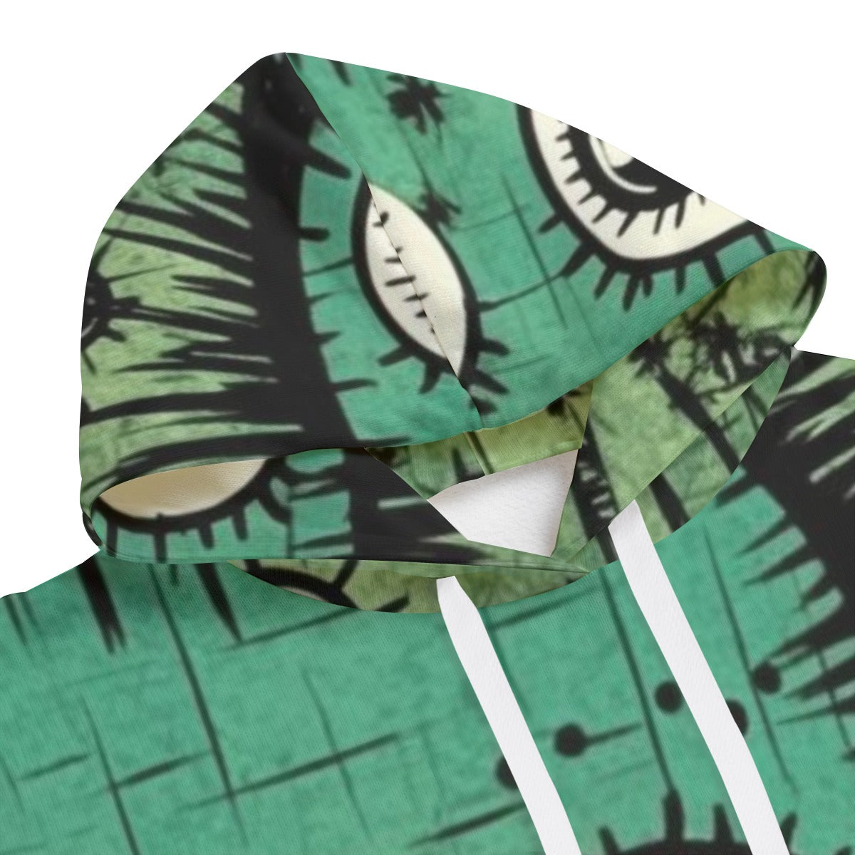 Scary Doll I - Unisex Plus Fleece Pullover Hoodie