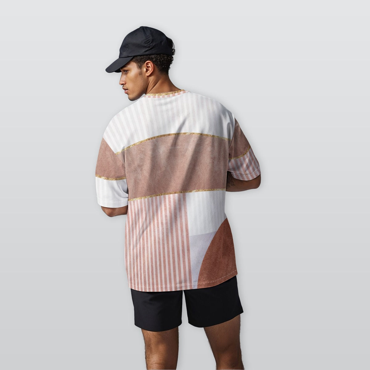 Redox Glace - Men’s  Oversize Crewneck T-Shirt