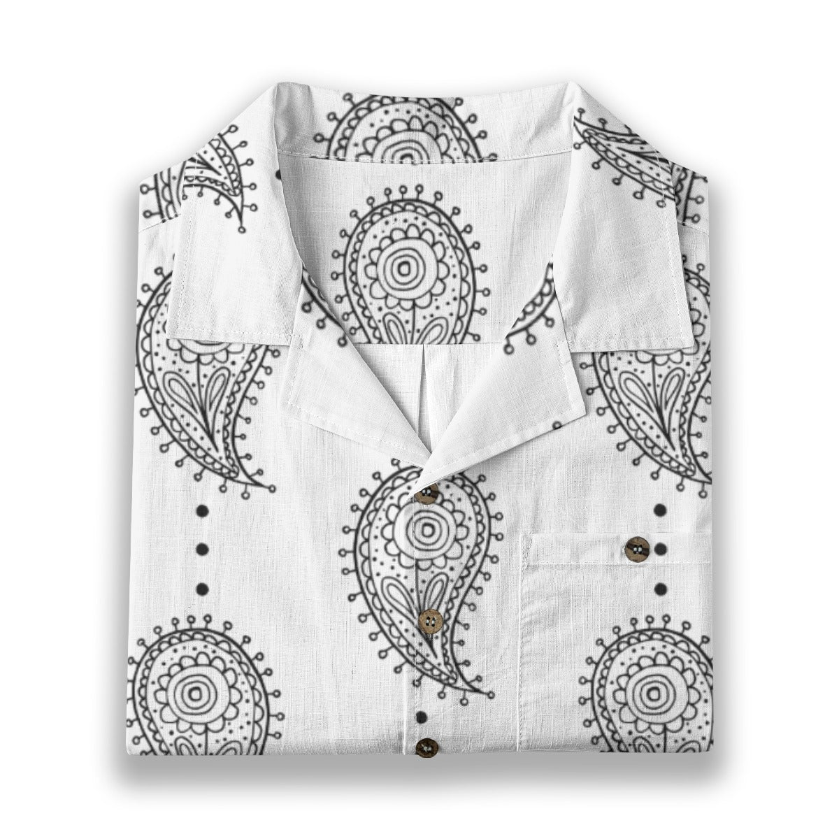 Retro Indian Print XIII - Designer Shirt - 100% Cotton