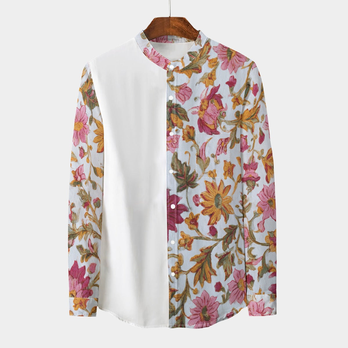 Retro Indian Print I- Designer Shirt