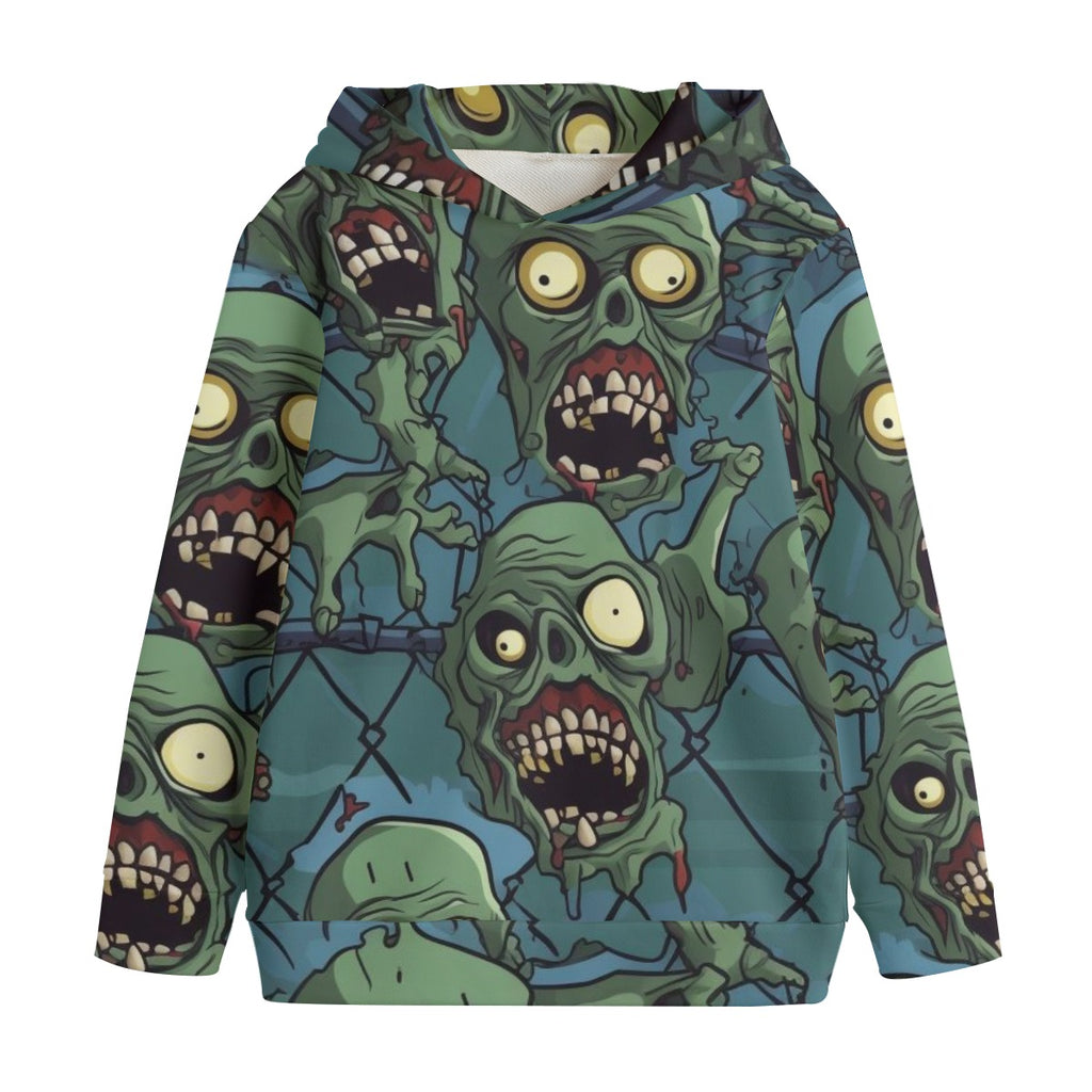 Zombie XV - Kid's Heavyweight Pullover Hoodie