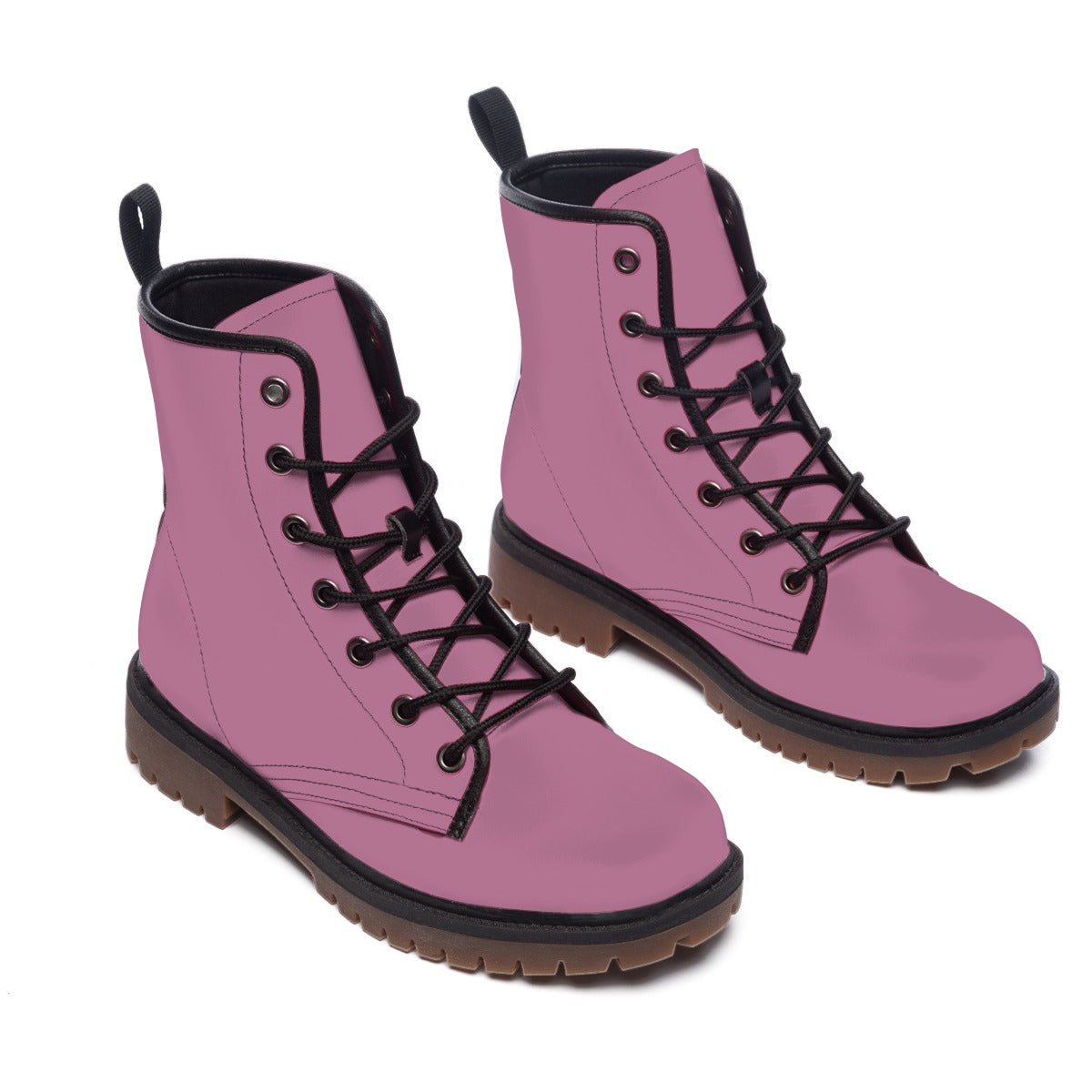 Dusty Pink - Print Men's Martin Short Boots