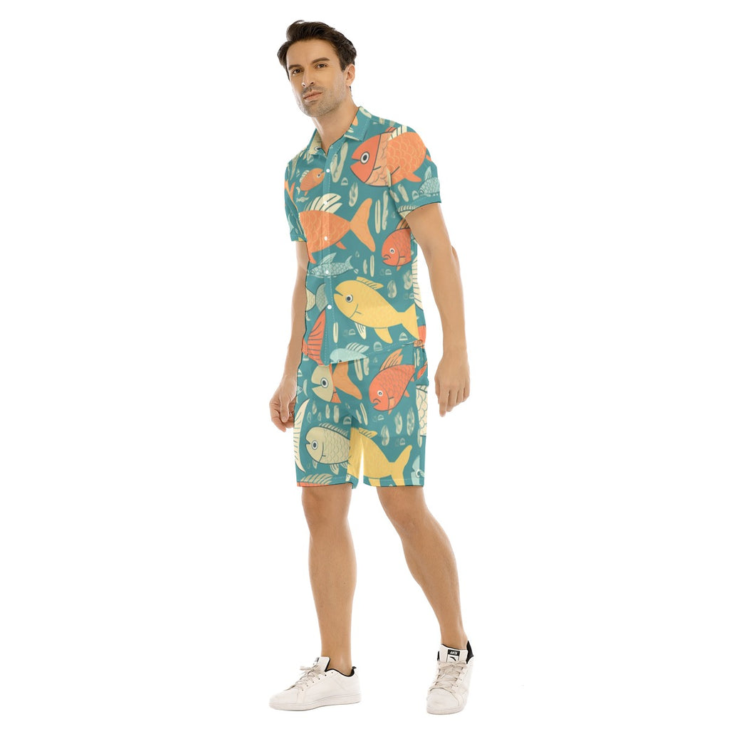 Tuna Party - Men's Short Sleeve Shirt Set