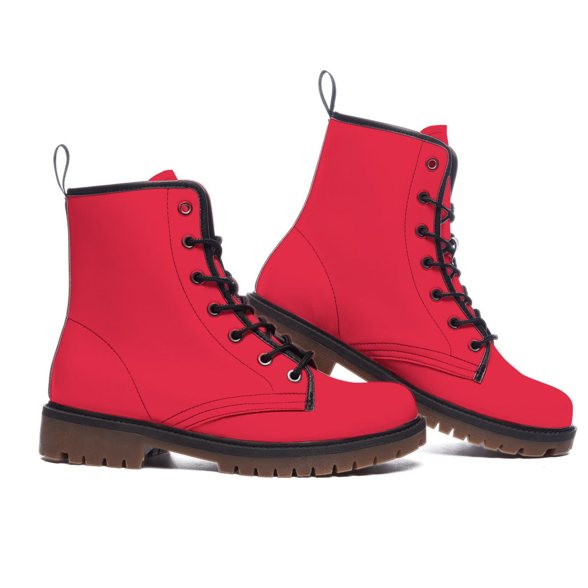 Cherry Red - Men's Martin Short Boots
