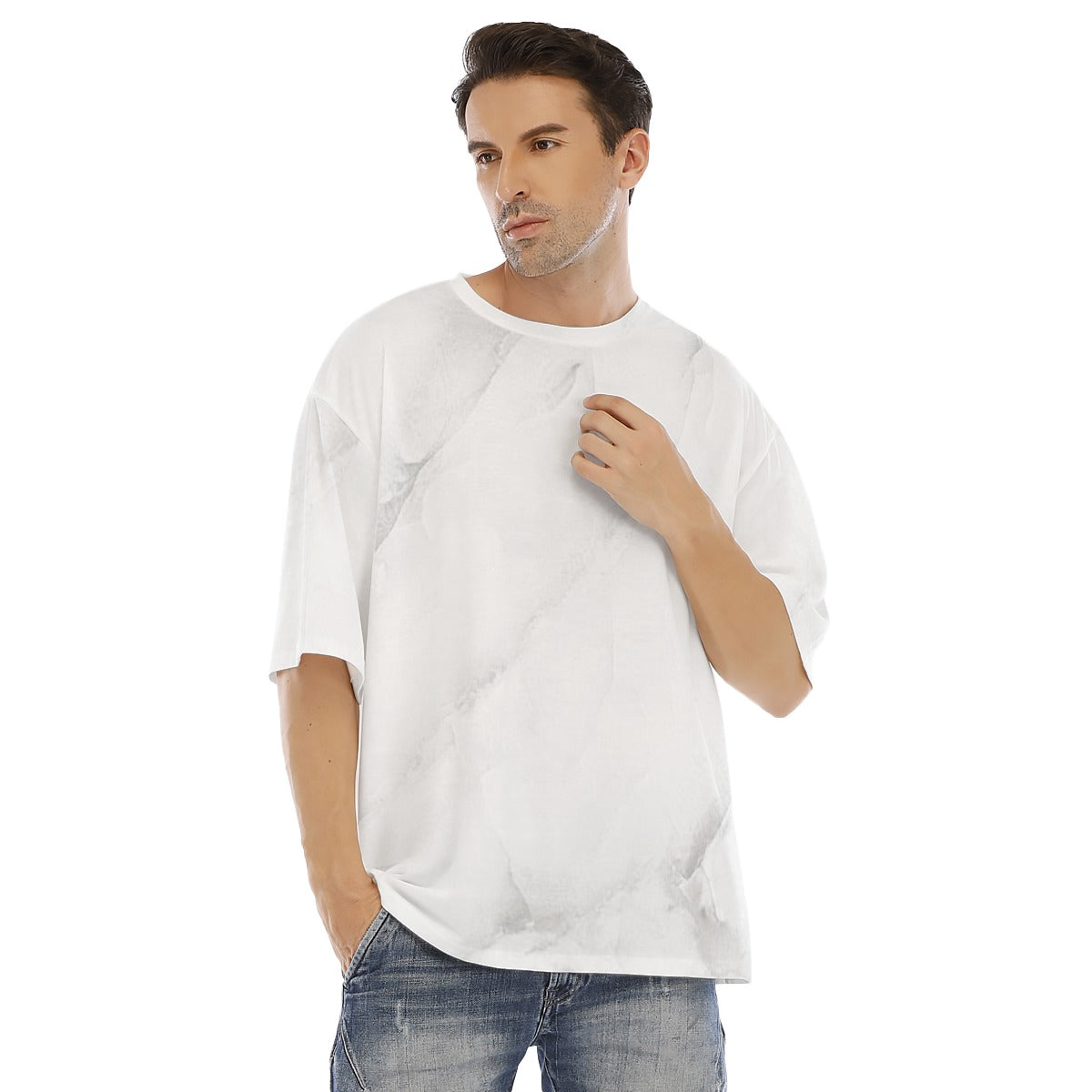 Marble II - Men's Drop Shoulder T-shirt