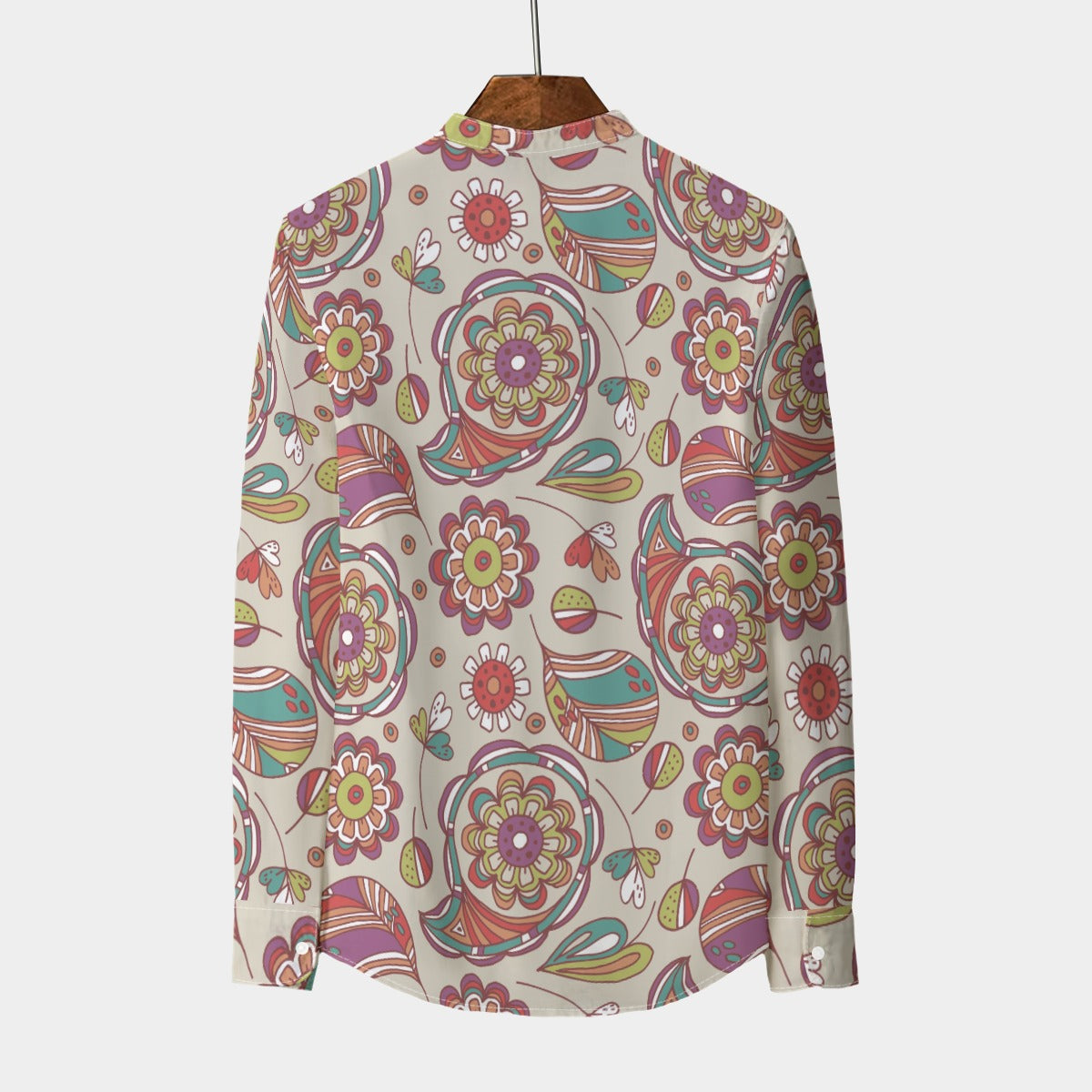 Retro Indian Print XXV- Designer Shirt