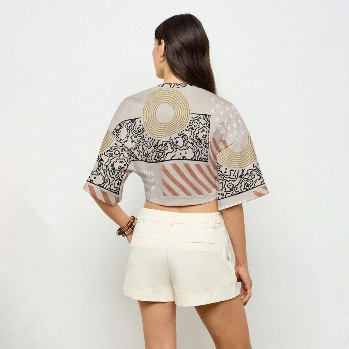 Desert Eclipse - Women’s Casual Crop Top